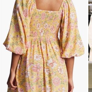 Billabong Yellow Floral Dress